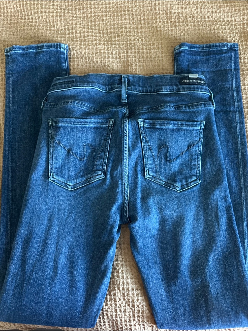 Citizens Of Humanity Skinny Jeans in Mid Blue Wash size 27